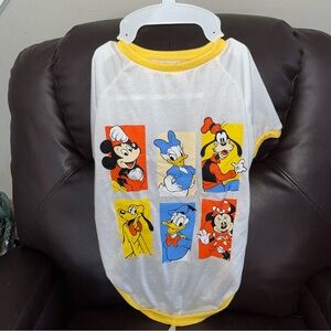 NWT Disney Mickey & Friends Group Characters Dog T-Shirt Size XL RARE HTF Goofy